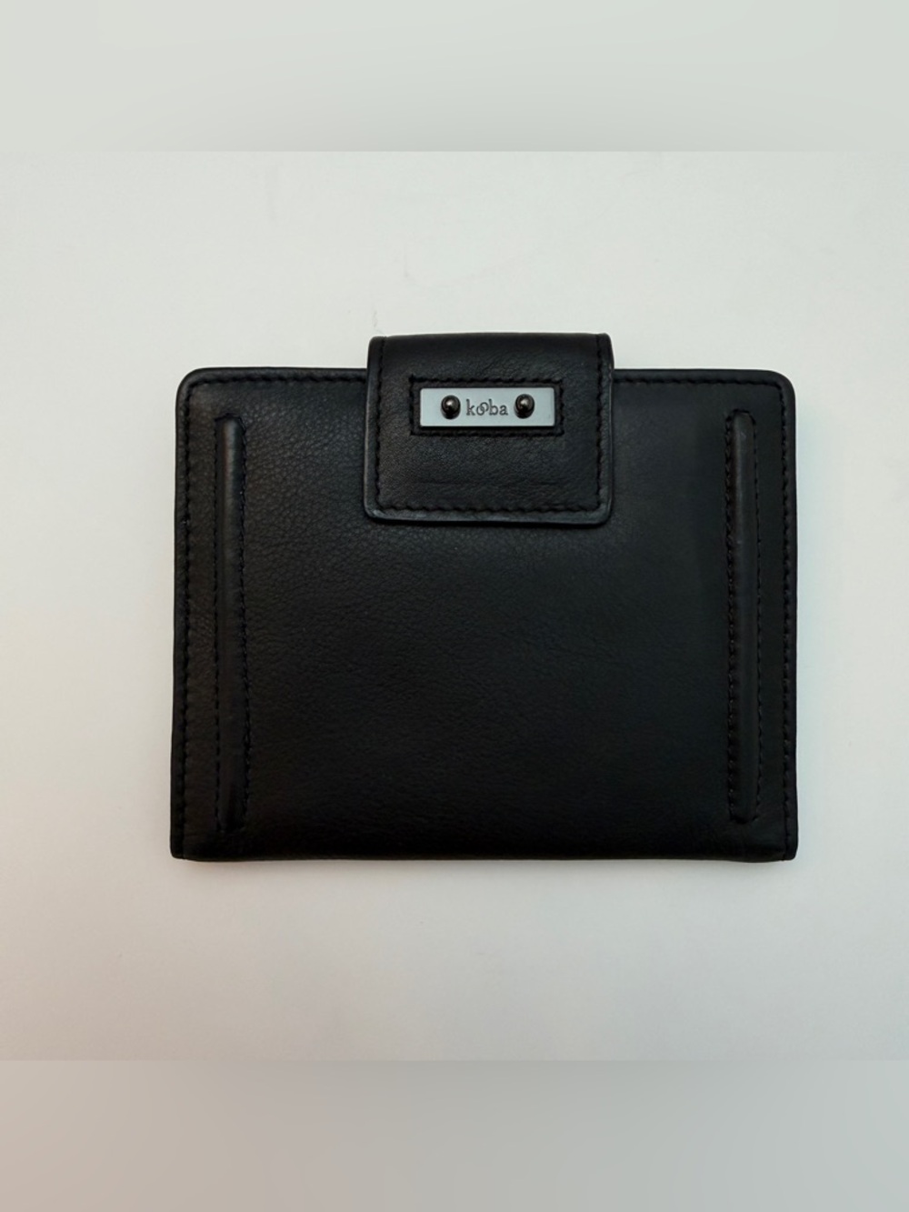 Kooba Black Leather Wallet